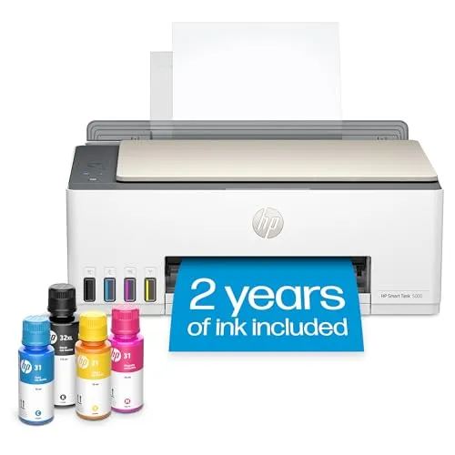 HP Smart-Tank 5000 Wireless All-in-One Ink-Tank Printer