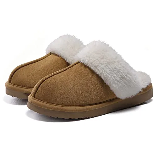 Litfun Fuzzy Memory Foam Slippers