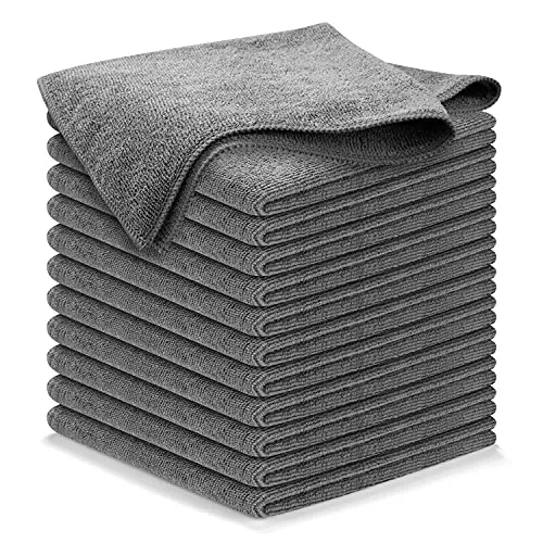 Usanooks Microfiber Cleaning Cloth Pack of 12