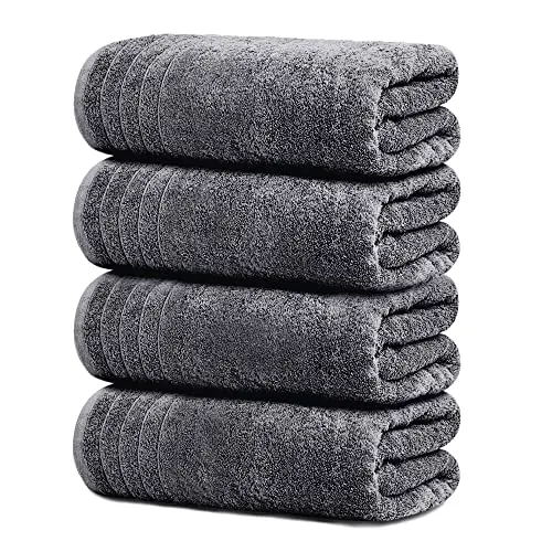 Tens Towels Pack of 4 Extra Large Bath Towels