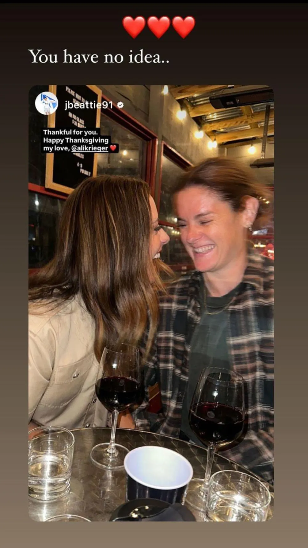 Ali Krieger confirms relationship with Jen Beattie