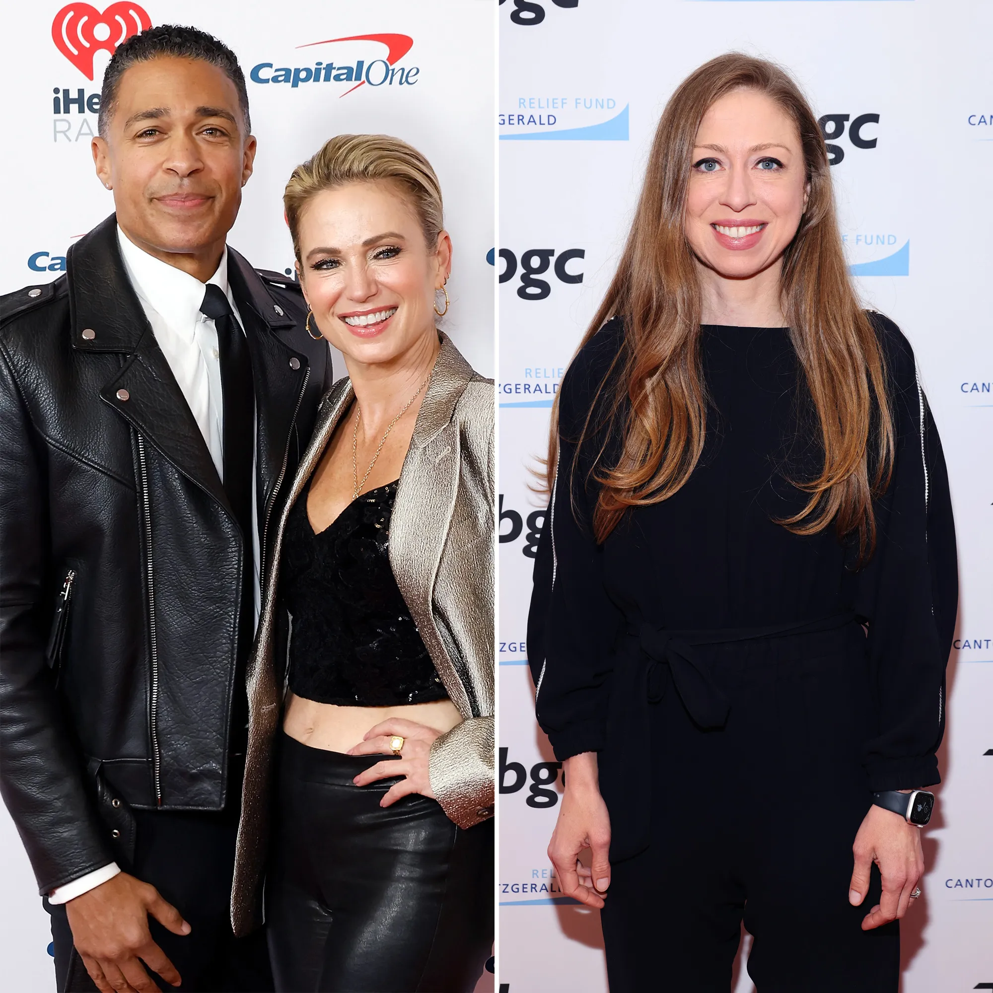 Amy Robach and T J Holmes Say Chelsea Clinton Didn t Know They Got Fired From GMA