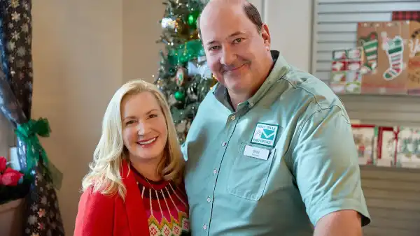Angela Kinsey Immediately Thought of The Offices Brian Baumgartner for Her Hallmark Movie