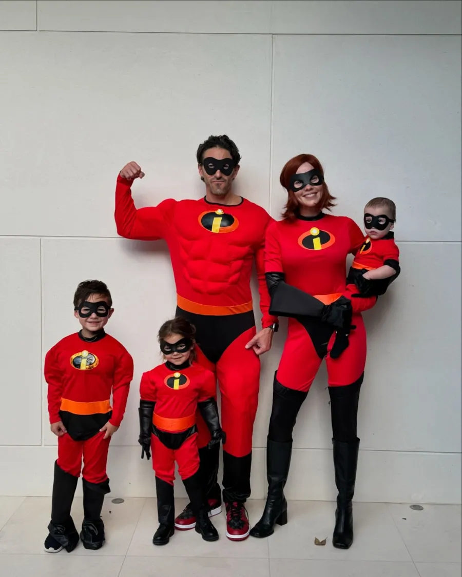 Anne Hathaway Sophie Turner and More Celebrities Dress to Impress for Halloween 2024