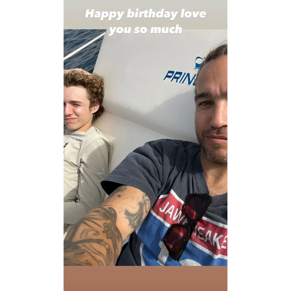 Ashlee Simpson Celebrates Very Grown Son Bronx 16th Birthday