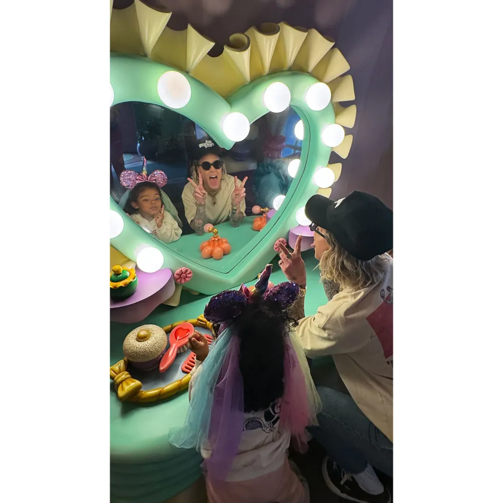 Ashlyn Harris Shares 1st Photo of Girlfriend Sophia Bush with Her Kids Sloane and Ocean at Disneyland