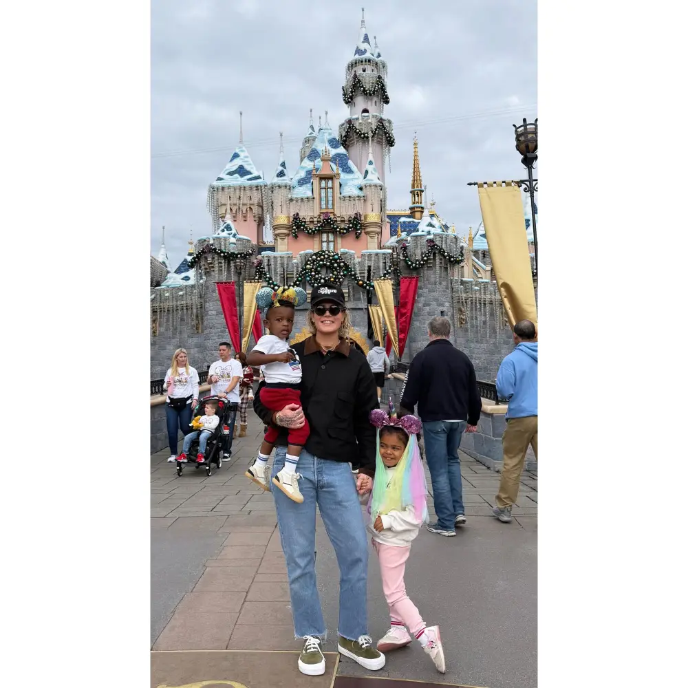 Ashlyn Harris Shares 1st Photo of Girlfriend Sophia Bush with Her Kids Sloane and Ocean at Disneyland