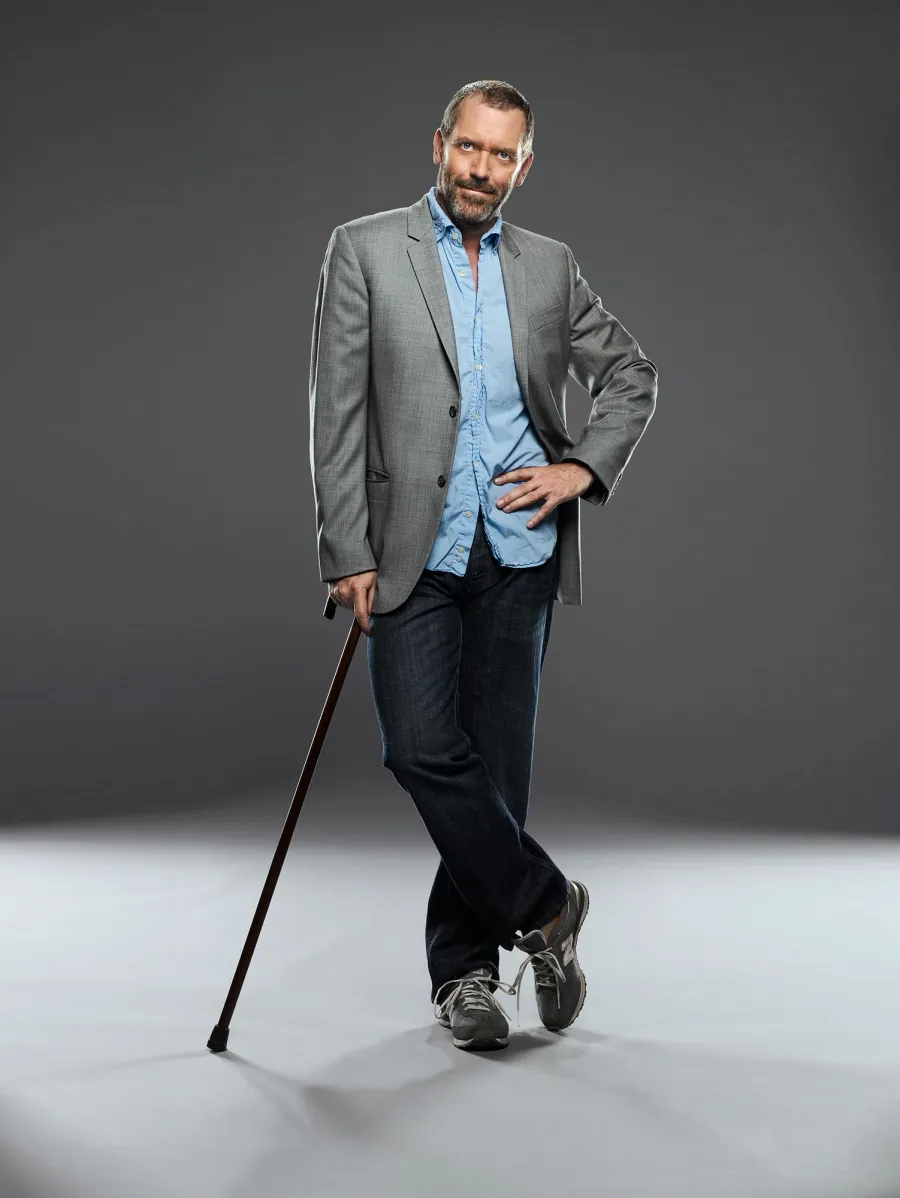 Hugh Laurie as Dr. Gregory House in 'House.'