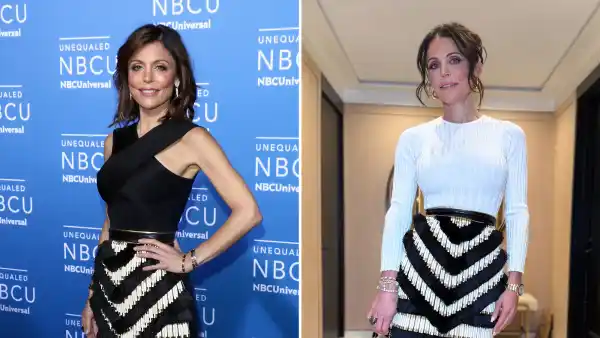Bethenny Frankel Wears a Black and White Skirt for the 1st Time Since 2017