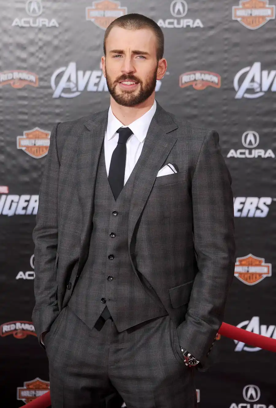 Breaking Down Chris Evans Facial Hair Transformation Over the Years