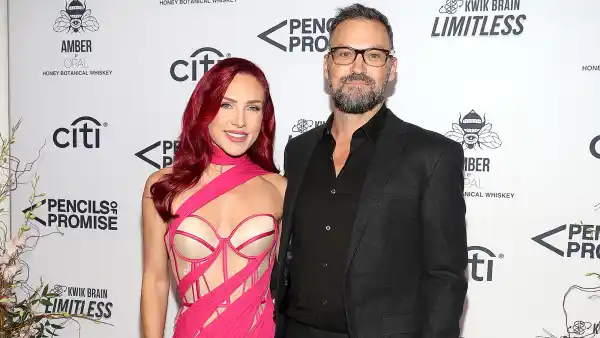 Brian Austin Green and Sharna Burgess Joke Wedding Planning Is the ‘Last Thing On Our Mind’