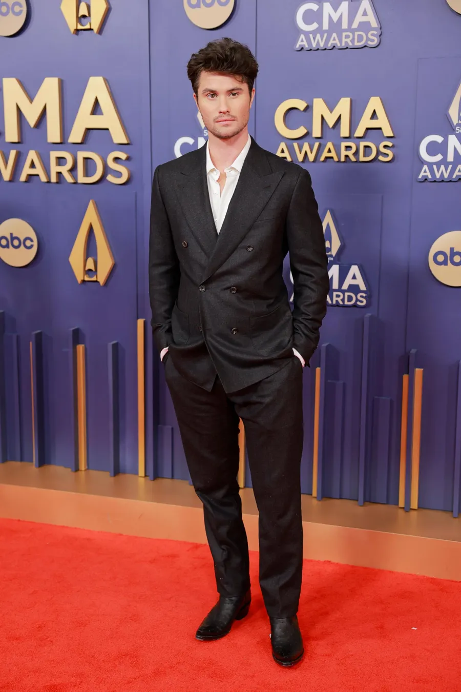 CMA 2024 Red Carpet Chase Stokes 338