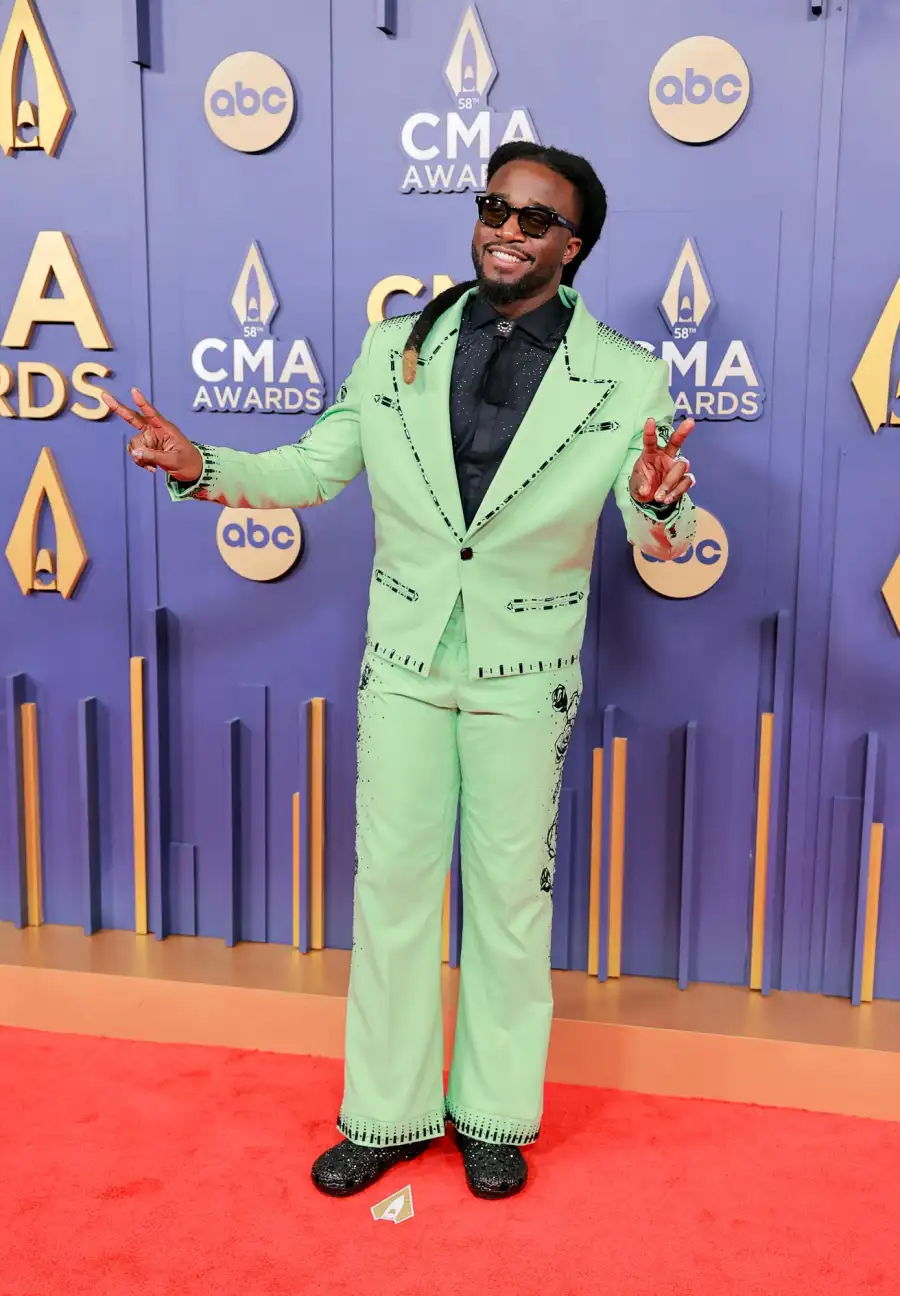 CMA 2024 Red Carpet Shaboozey 336