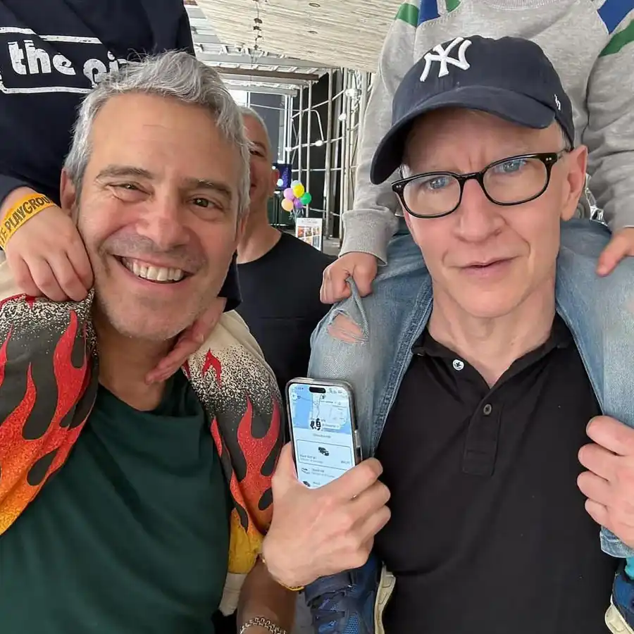 CNN Anchor Anderson Coopers Family Album With Sons Wyatt and Sebastian See Photos