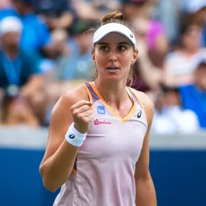 Caroline Wozniacki Gets Nailed by Daughter Olivia While Playing Baseball Inside