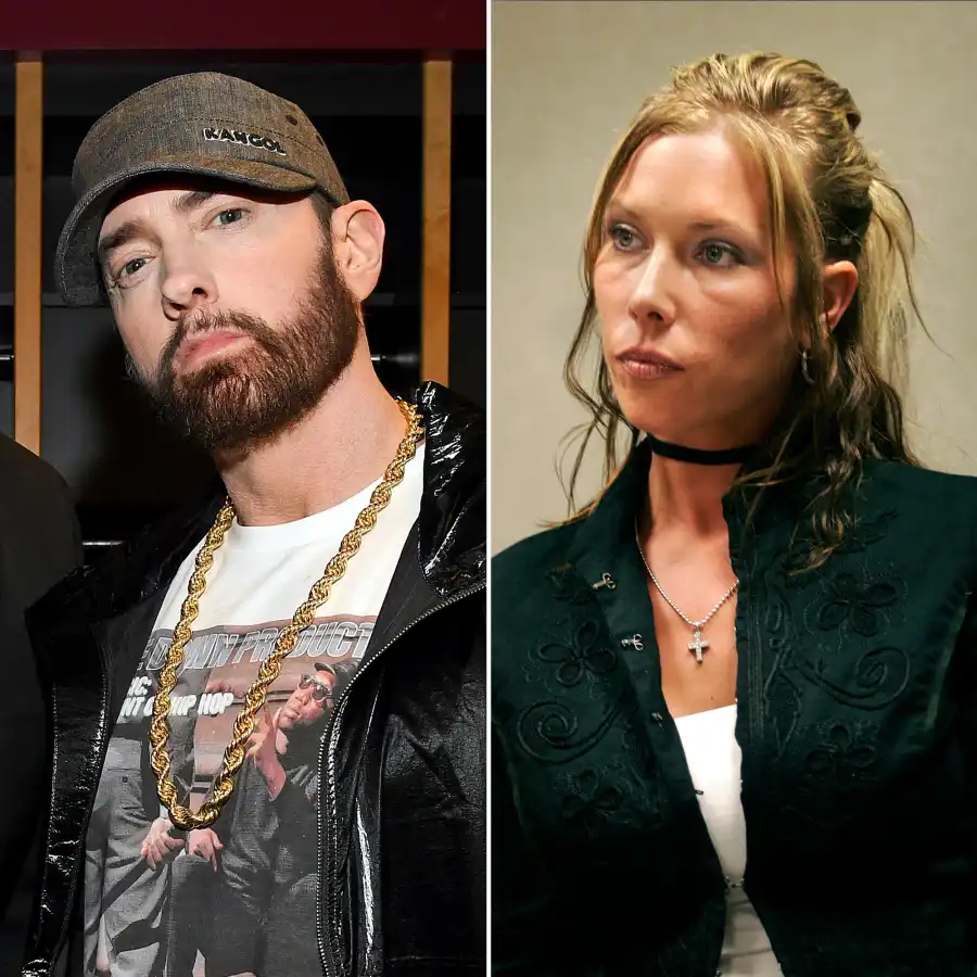 Celebrity Couples Who Have Filed For Divorce More Than Once Eminem and Kim Scott 516