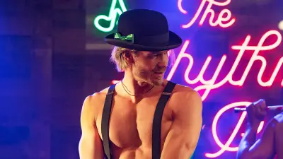 Chad Michael Murray Poses Shirtless Shows Off Toned Abs in Calendar Photoshoot 0203