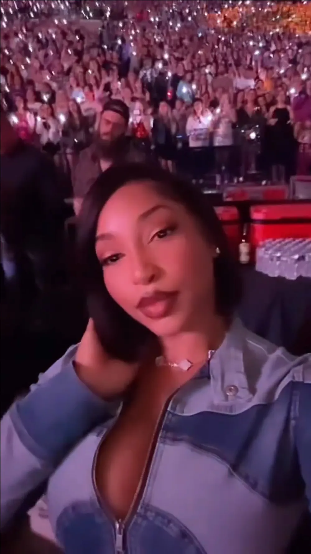 Chariah Gordon Supports Her &lsquo;Sister&rsquo; Taylor Swift 1st &lsquo;Eras Tour&rsquo; Concert in Indianapolis