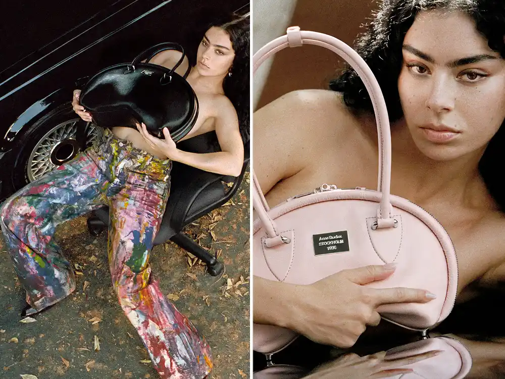 Charlie XCX Goes Topless in Acne Studios Campaign