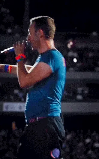Chris Martin Is Seen Falling Through a Trap Door During Coldplay Australian Concert