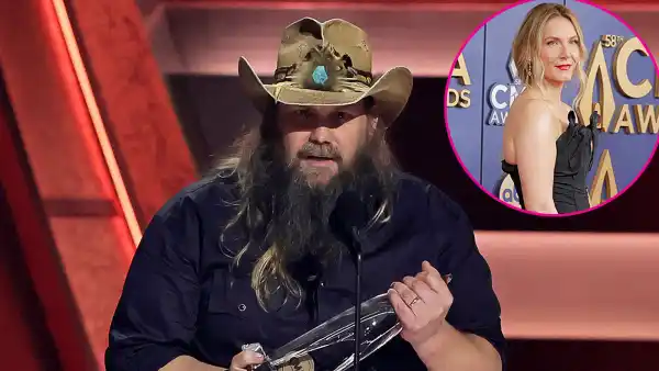 Chris Stapleton Forgets to Thank Wife Morgan After Winning