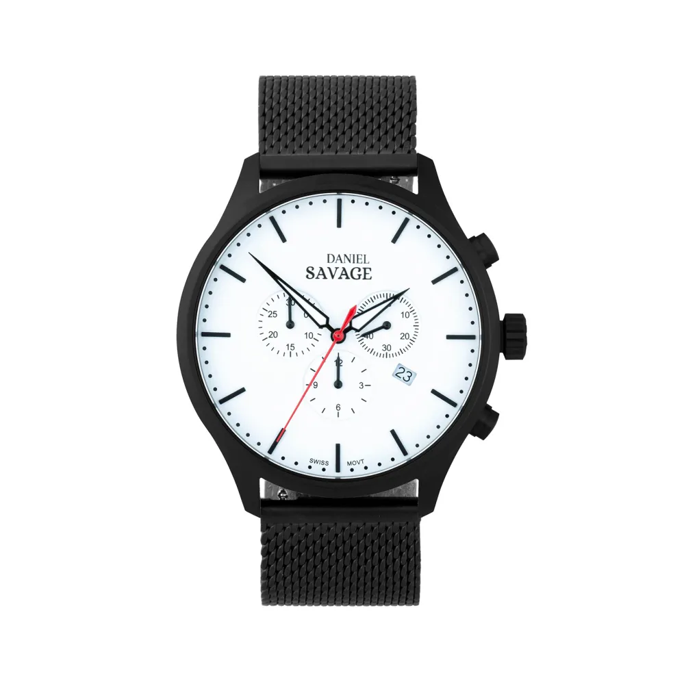 cloud matte titanium watch