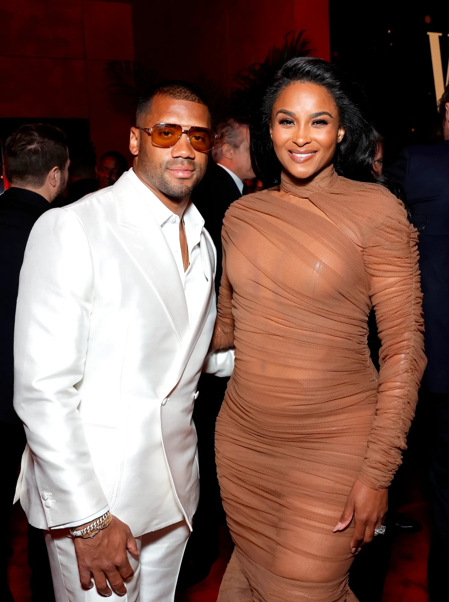 Ciara Says Her Belly Starts to Grow When She Looks at Husband Russell Wilson Open to Baby No 5