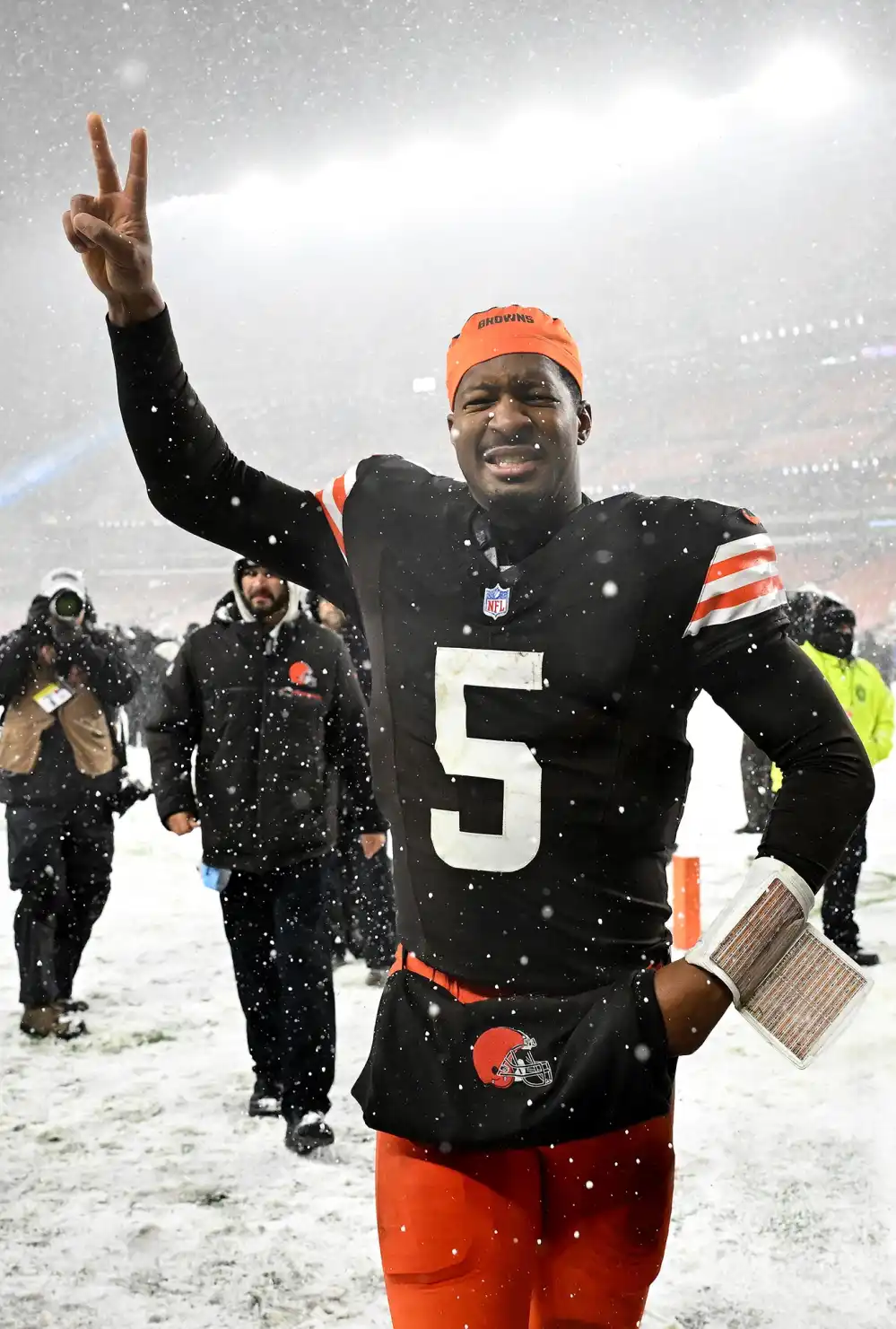 Cleveland Browns QB Jameis Winstons Pregame Interview Goes Viral I Want Him to Give My Eulogy