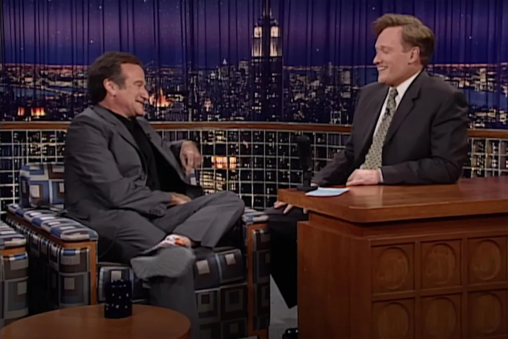 Conan O Brien Recalls Robin Williams Buying Him an Ugly Bike After Getting Fired From Tonight Show 495