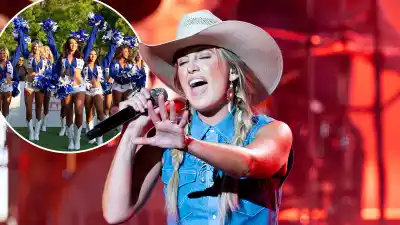 Dallas Cowboys Cheerleaders Slay Thanksgiving 2024 Halftime Show With Lainey Wilson