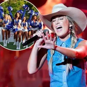 Dallas Cowboys Cheerleaders Slay Thanksgiving 2024 Halftime Show With Lainey Wilson
