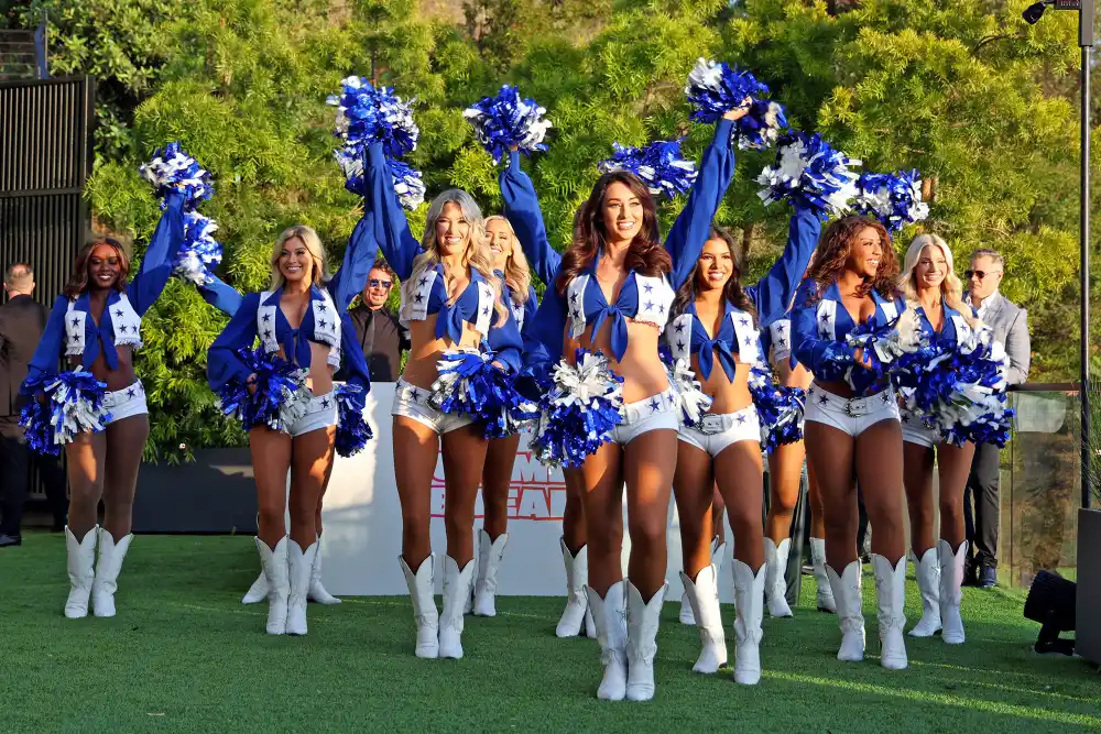 Dallas Cowboys Cheerleaders Slay Thanksgiving 2024 Halftime Show With Lainey Wilson