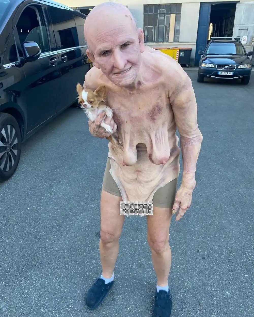 Demi Moore Shares Nude Prosthetic Photos from The Substance