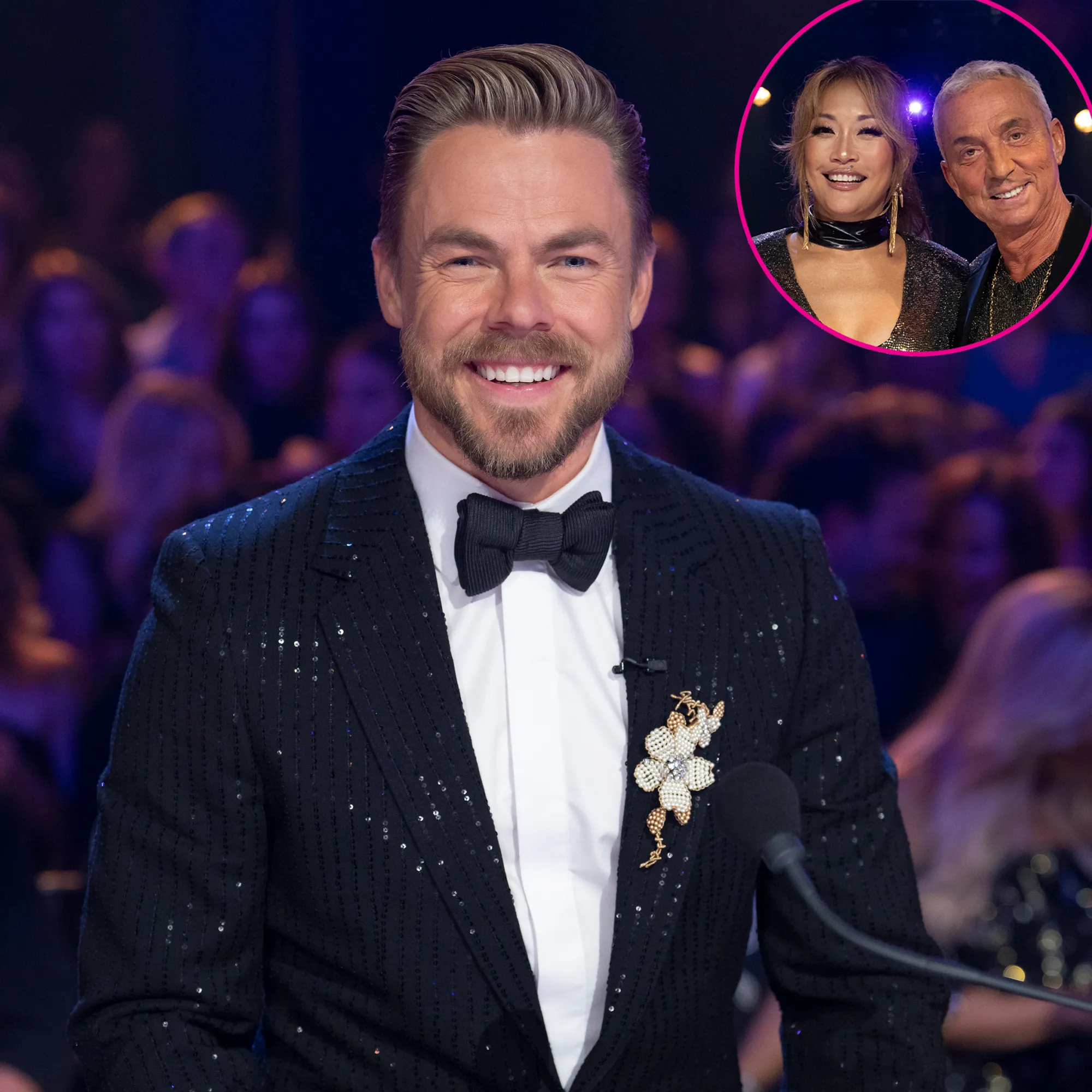 Derek Hough Cheekily Claps Back at Bruno Tonioli for Judging Years Later