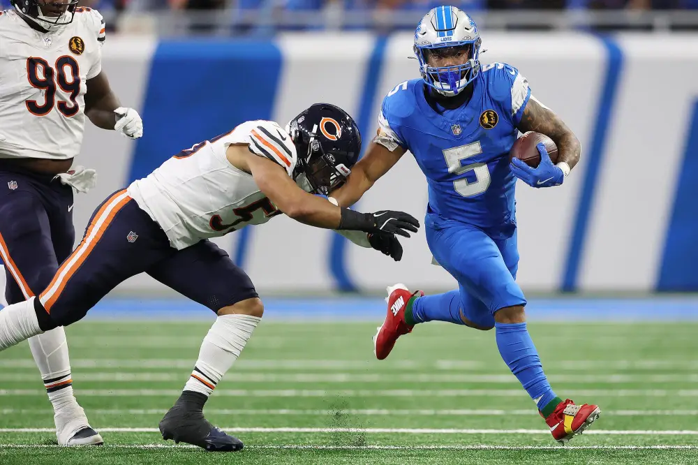 Detroit Lions Running Back David Montgomery Ate a Carrot Instead of Turkey After Thanksgiving Game 2