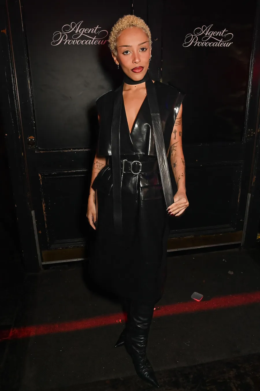 Doja Cat Slays in All Leather Outfit, More of Her Beauty and Style Moments