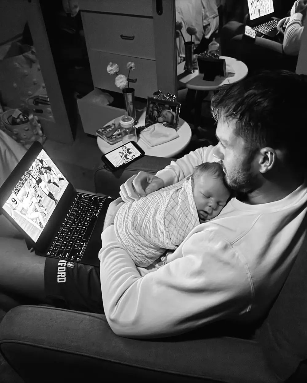 EXCL How Colton Underwood Will Tackle Football and The Bachelor With His Baby Boy There s No Hiding