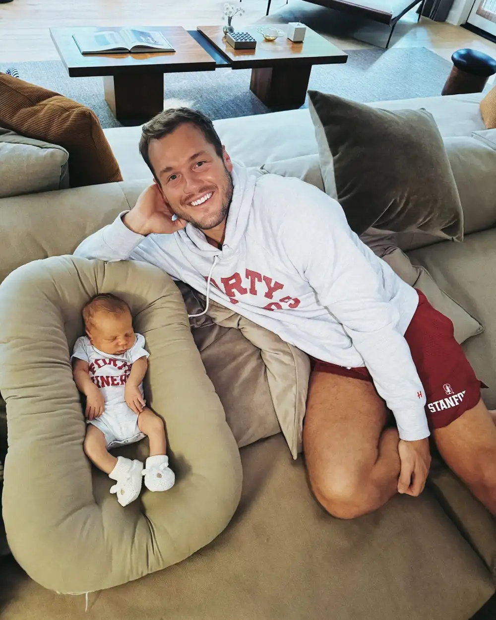 EXCL How Colton Underwood Will Tackle Football and The Bachelor With His Baby Boy There s No Hiding