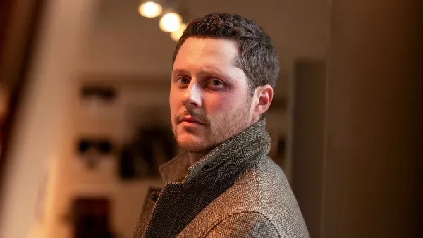 EXCL Schitt s Creek Fans Can See Noah Reid Back at His Most Wholesome on Murder in a Small Town