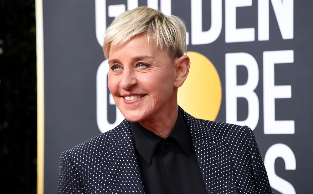 Ellen DeGeneres Ditches Her Signature Blonde Strands for Brown Hair