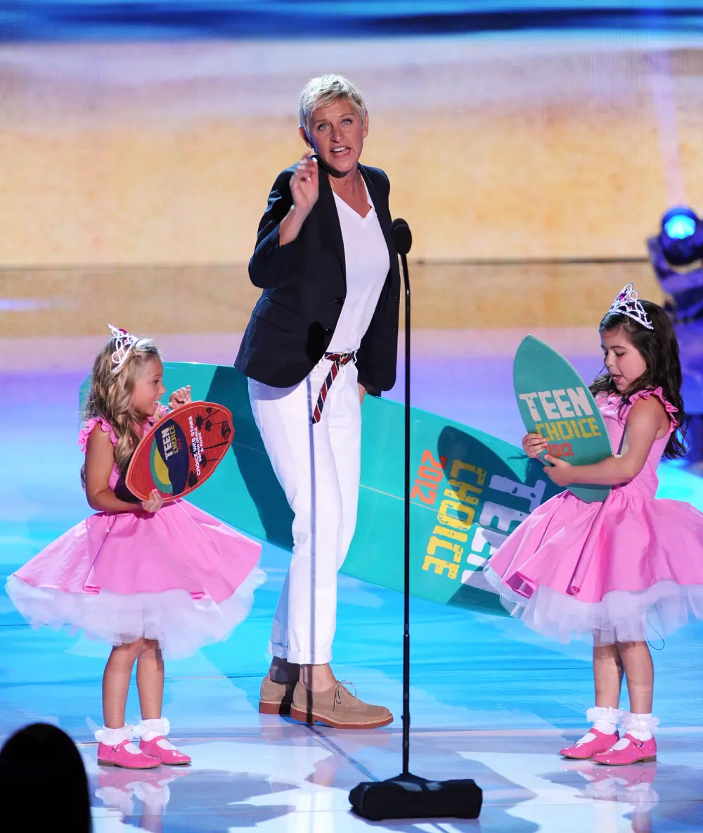 Ellen Stars Sophia Grace Brownlee and Rosie McClelland Recreate Super Bass