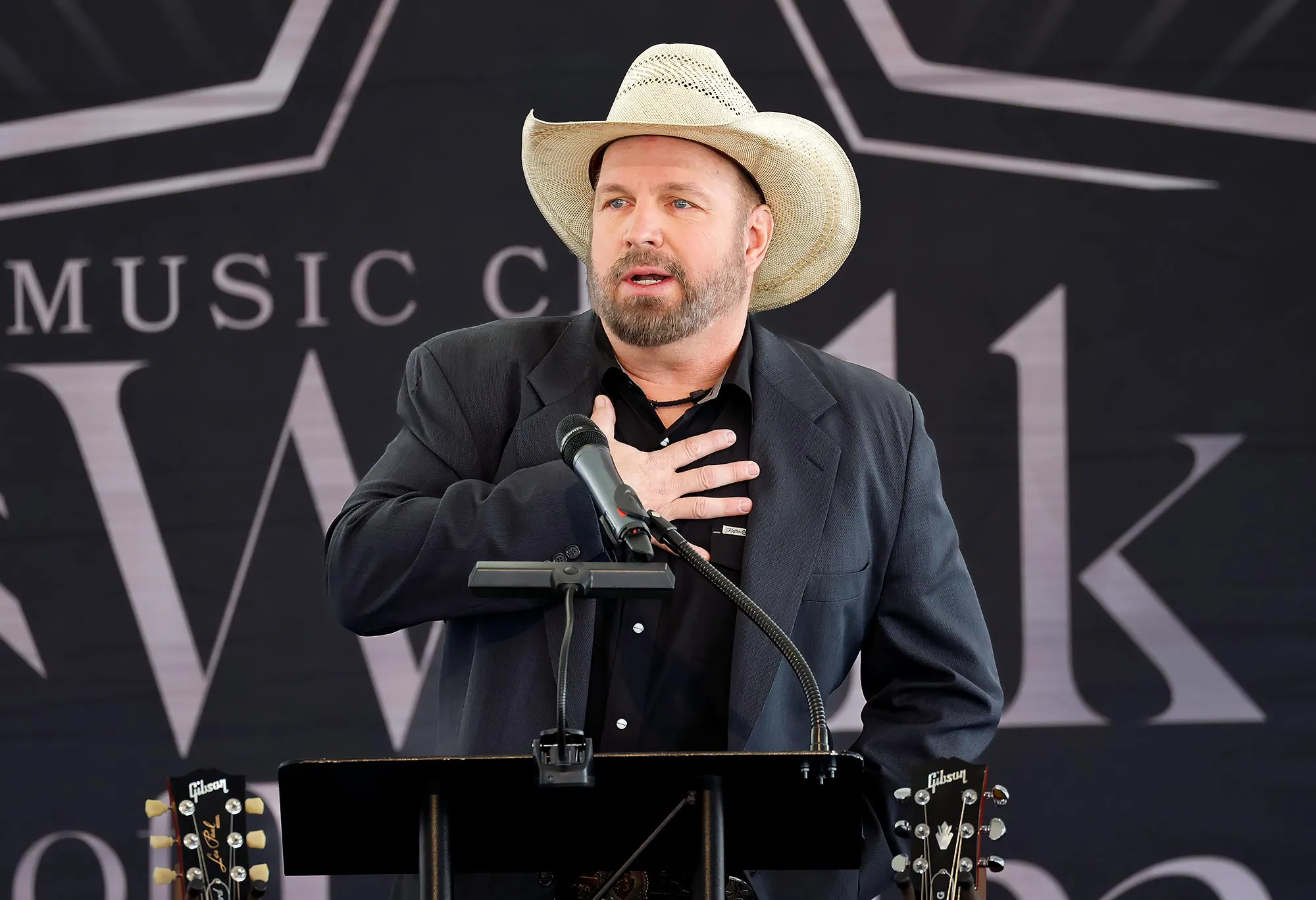 Garth Brooks Performs on Jimmy Kimmel Live Amid Sexual Assault and Battery Lawsuit