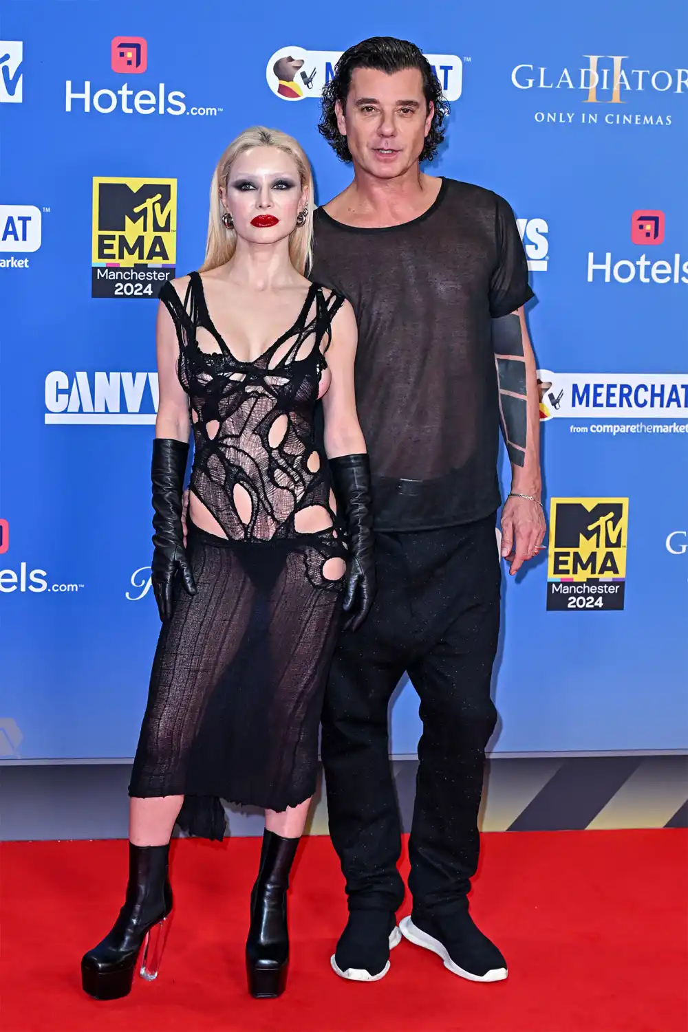 Gavin Rossdale and Girlfriend Xhoana X Make Rare Red Carpet Appearance