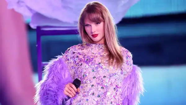 Taylor Swift performs onstage during "Taylor Swift | The Eras Tour" at Lucas Oil Stadium on November 01, 2024 in Indianapolis, Indiana. (Photo by Kevin Mazur/TAS24/Getty Images for TAS Rights Management)