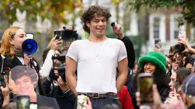 Harry Styles Lookalikes Gather In Soho Square For Competition