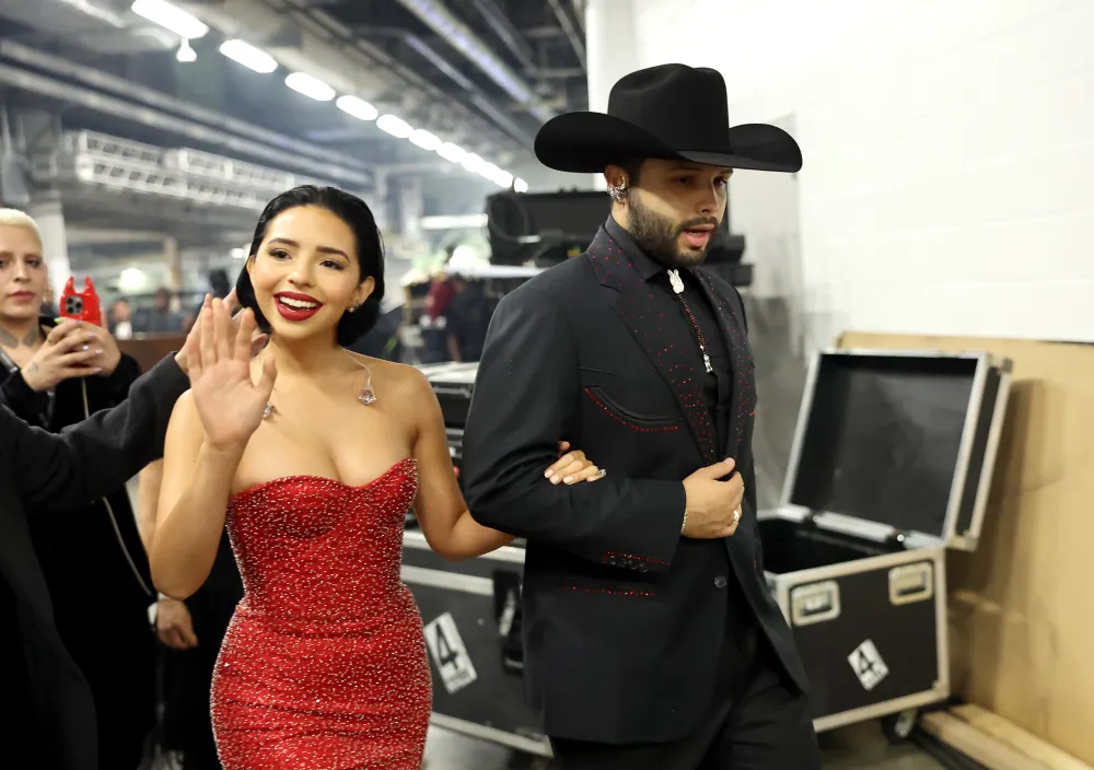 &Aacute;ngela y Leonardo Aguilar.