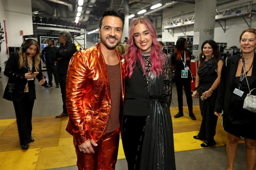 Luis Fonsi y Ela Taubert.