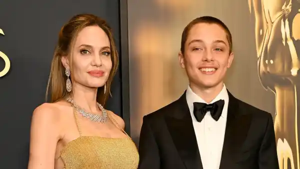 Angelina Jolie and son Knox