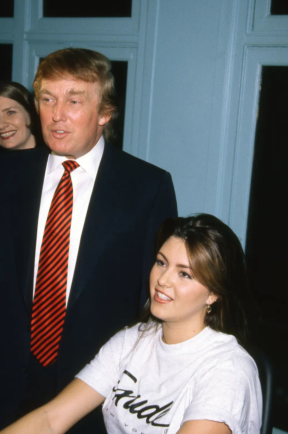 Donald Trump y Alicia Machado en 1997.
