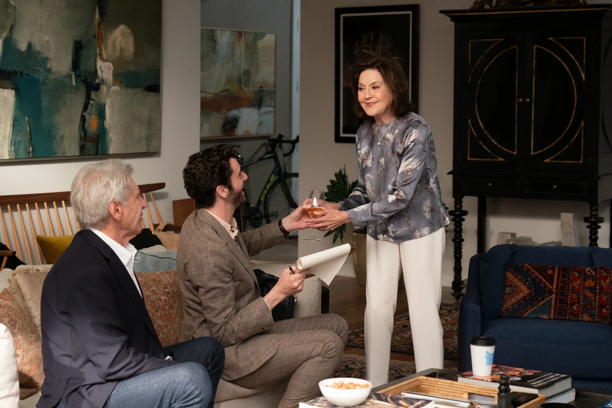 Gilmore Girls Kelly Bishop Makes Debuts as Harrison Ford s Ex Wife in Shrinking Sneak Peek